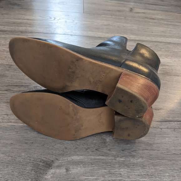 Black Cole Haan Abbot Booties - Picture 4 of 5